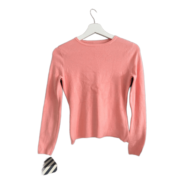 Pink long-sleeved top