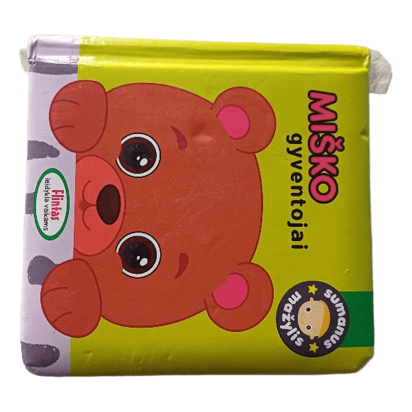 Vaikiška knygelė Miško gyventojai