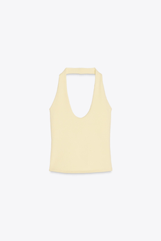 Tie-back T-shirt