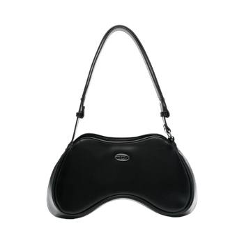 Black sculpted shoulder bag Diesel original 
