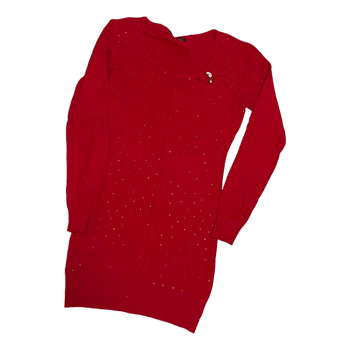 Red long sleeve top