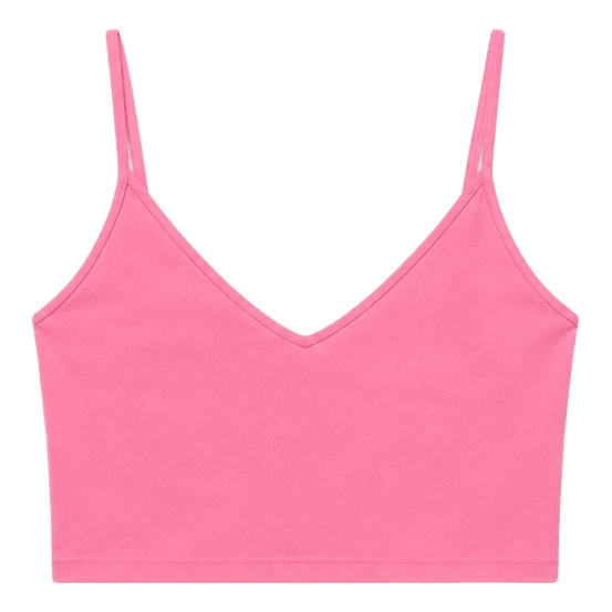 Pink crop top