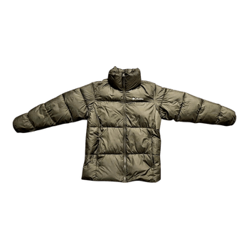 Khaki Columbia puffer jacket