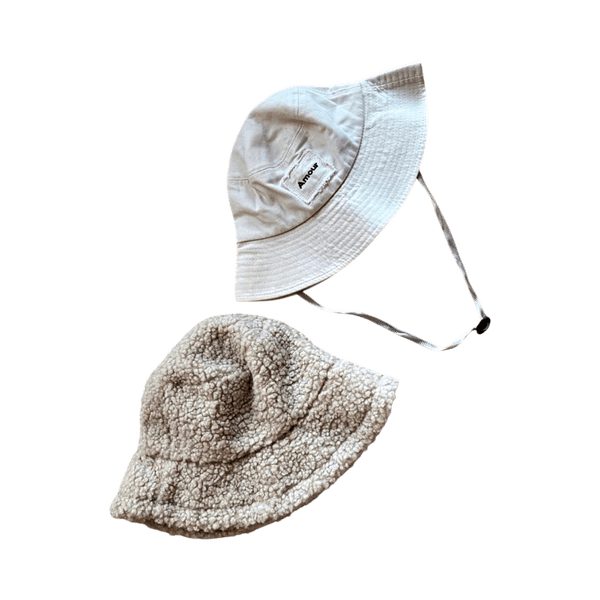 Cream Amour bucket hat
