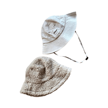 Cream Amour bucket hat