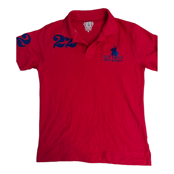 Pink polo shirt