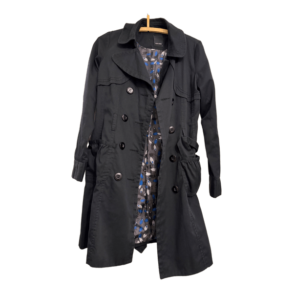 Black trench coat