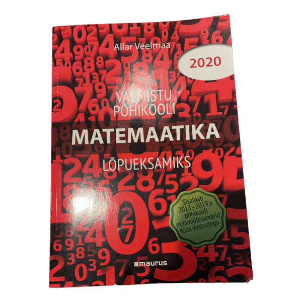 Matemaatika põhikooli lõpueksamiks workbook