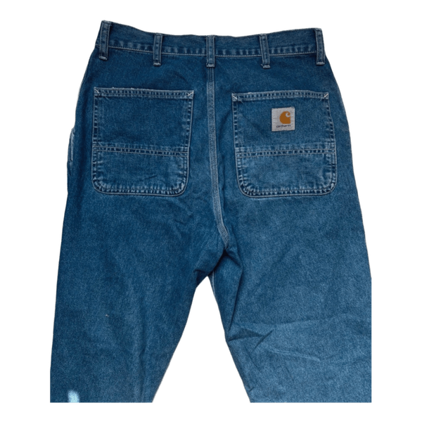 Blå Carhartt denimbukser