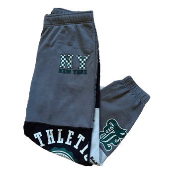 Colorblock graphic joggers