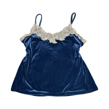 Velvet lace camisole