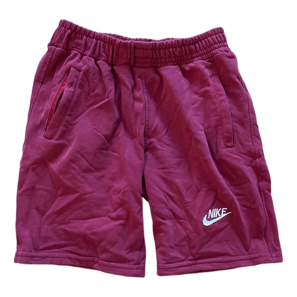Burgundy Nike shorts