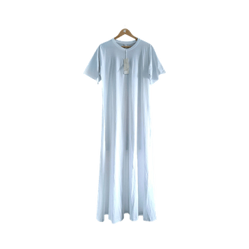 ARKET organic cotton maxi t-shirt dress