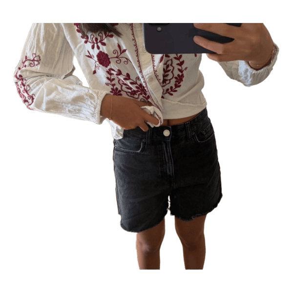 Sorte Pull&Bear denimshorts
