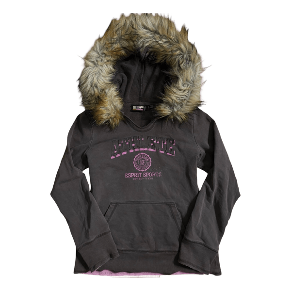 Esprit Sports brown hoodie with fur