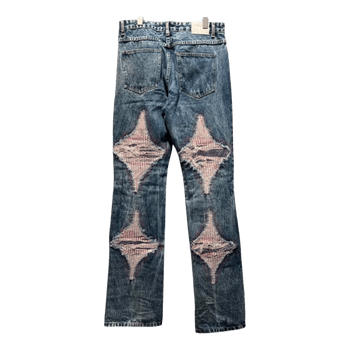 Diskoteka Distressed Jeans W30 – Statement Baggy Denim