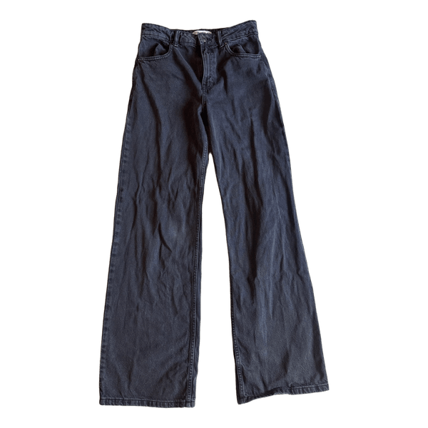 Black Pull&Bear wide leg jeans