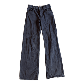 Black Pull&Bear wide leg jeans