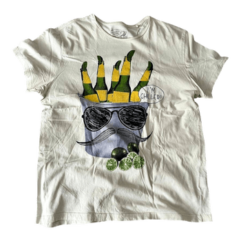 Red Herring white graphic t-shirt