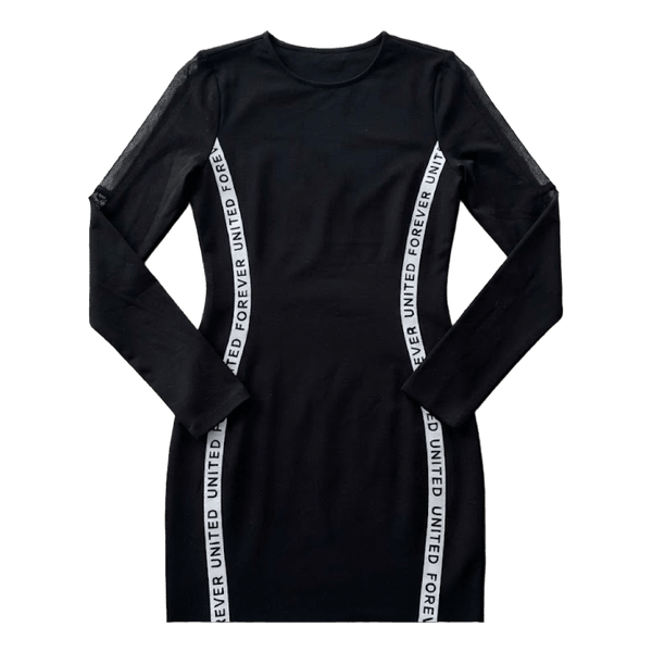 Black long sleeve dress