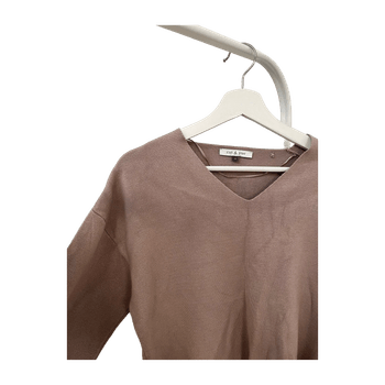 Cut & pret cardigan
