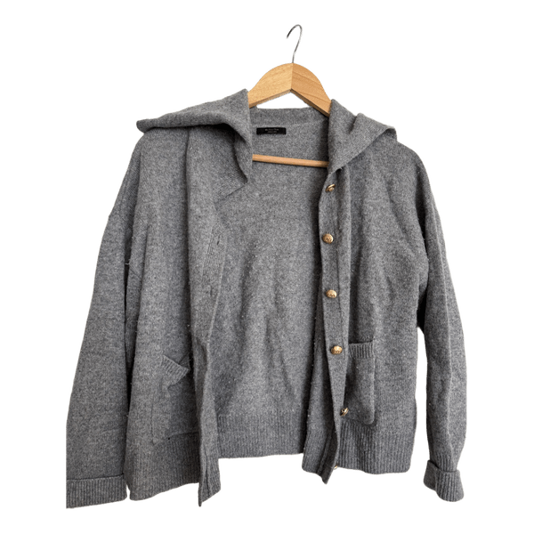 Massimo Dutti grey cardigan