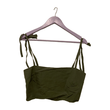 Vihreä crop-top
