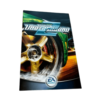 PS2 Need For Speed Underground 2 ohjekirja SLES-52725