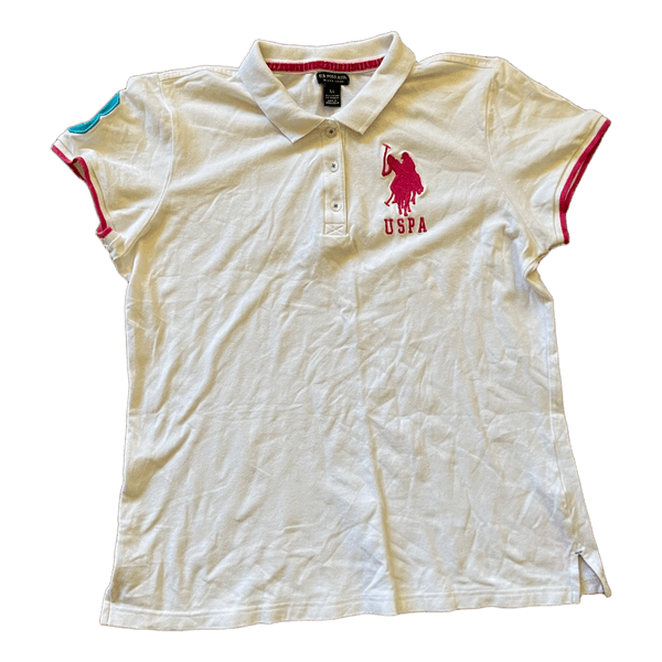 White polo shirt