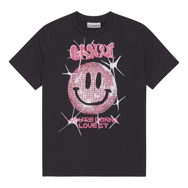 Ganni sort t-shirt