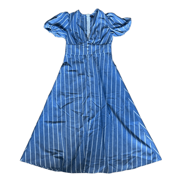 Shein striped midi dress