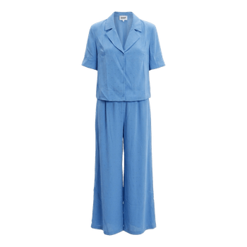 Claudie Pierlot Blue rhinestone co-ord set