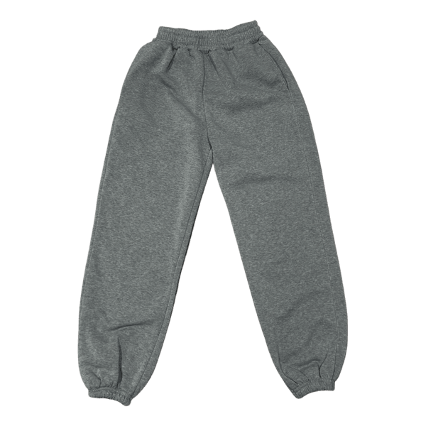 Grey jogger pants