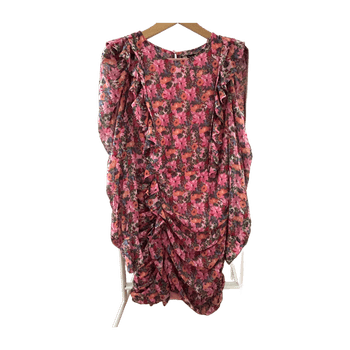 Zara Floral Pink Dress Party