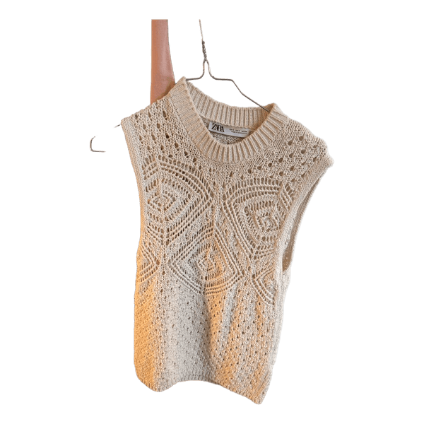 Zara strikket vest