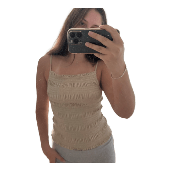 Beige tank top