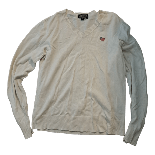Vaalea Polo Jeans neulepaita