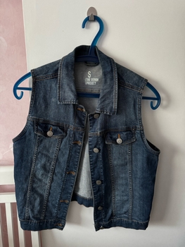 Denim vest / size S 