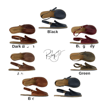 Leather women sandals