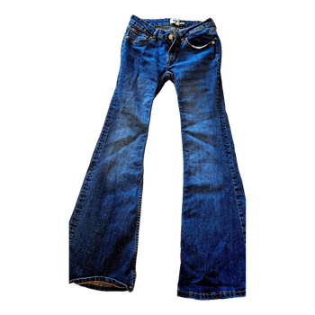 Sinisen denimfarkut