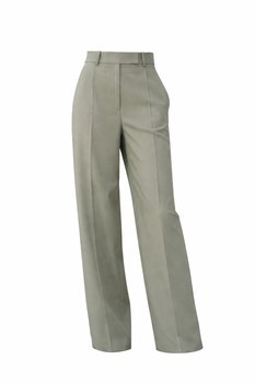 Sage green wide leg trousers
