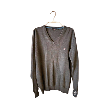 USPA Dark gray v-neck sweater