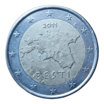 Estijos 2 eurų moneta