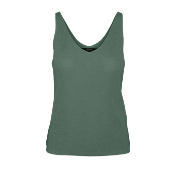 Green knit top