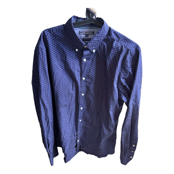 Tommy Hilfiger sininen kauluspaita
