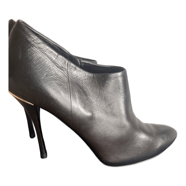 Gucci black leather boots