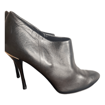 Gucci black leather boots