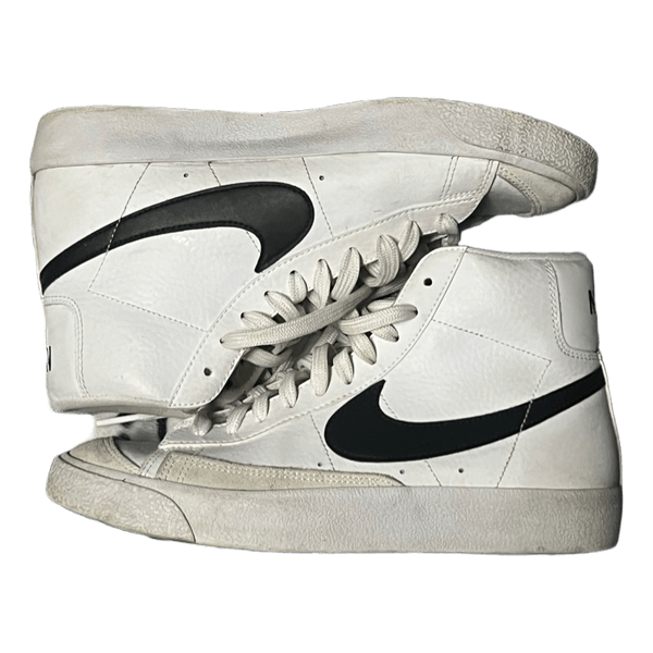 Nike white high top sneakers