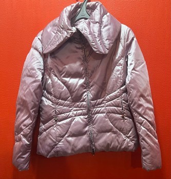 Lilac quilted jacket