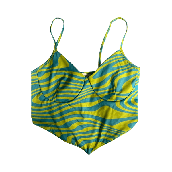 FB Sister patterned top